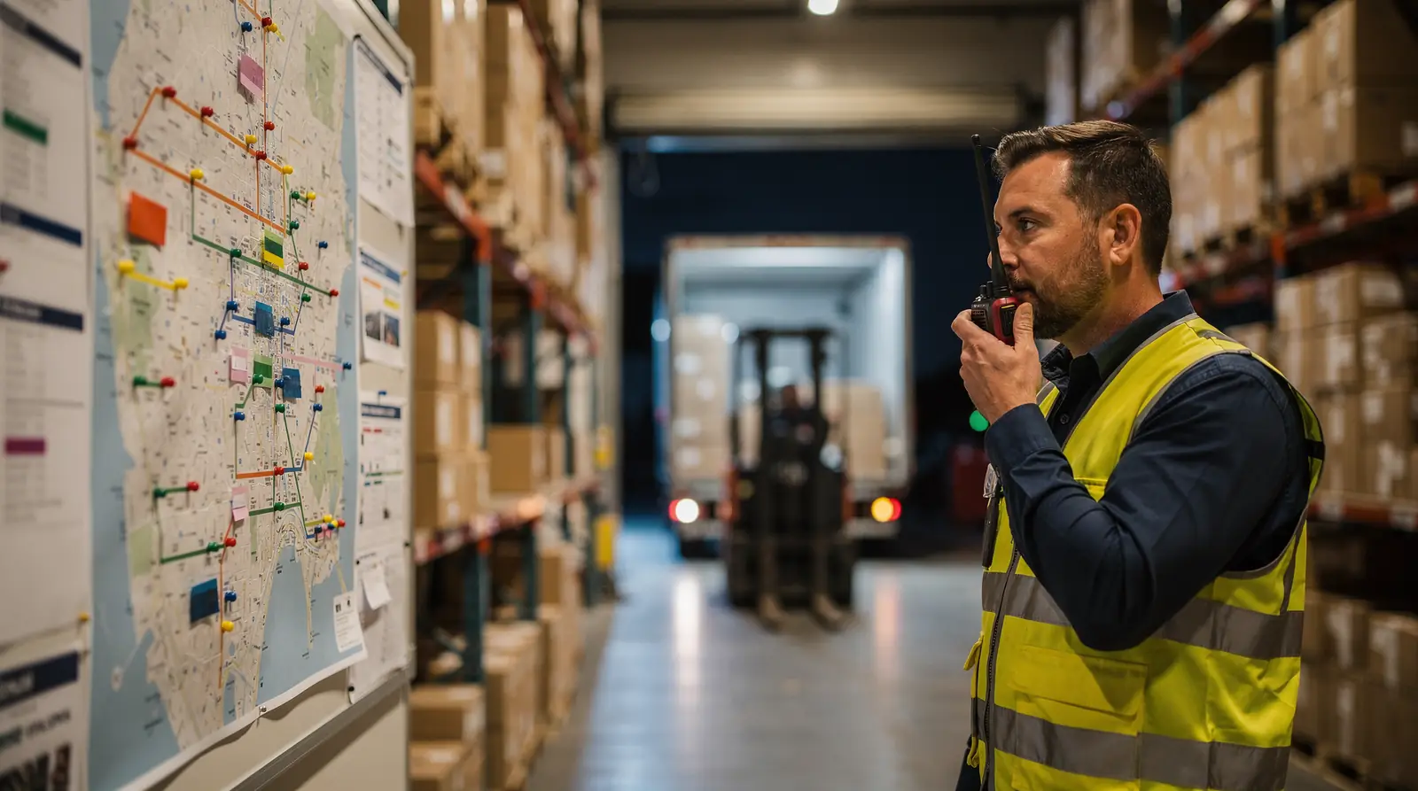 GPS tracking technology gives shippers visibility throughout the entire life cycle of a shipment; Real-time